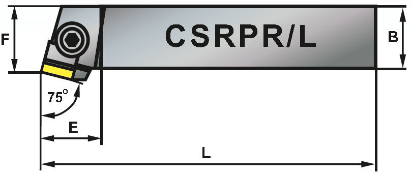 CSRPR 1616-09 soustružnický držák
